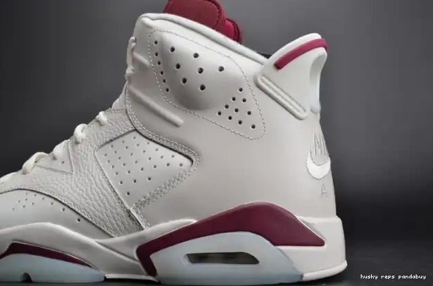 Rep Husky Maroon white Retro 384664-116 Air 6 Jordan 0527